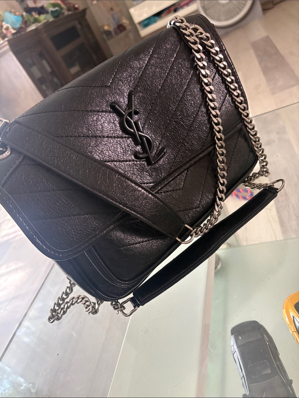 Yves Saint YSL Laurent Niki Medium Leather
 Bag new